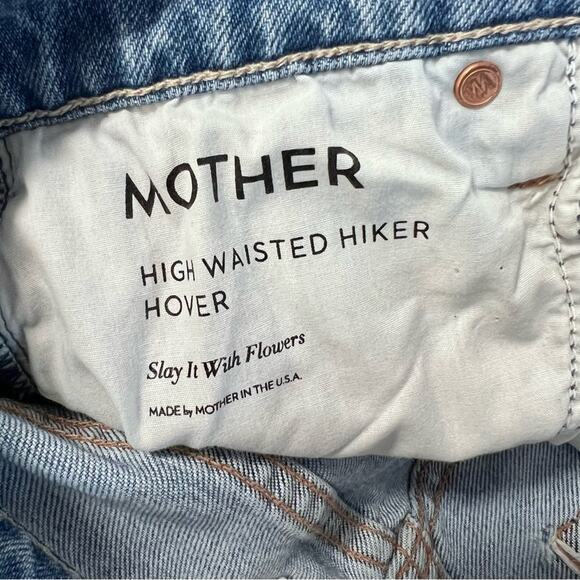 Mother Superior Jeans Hiker Hover High Waisted Straight Sz 25 - Picture 10 of 11
